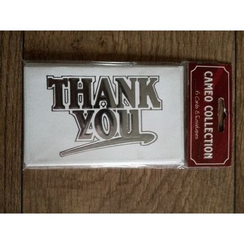 Thank You Cards - pack of 6