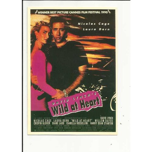 WILD AT HEART Nicolas Cage Poster Art Postcard by Avant Garde (P1247)