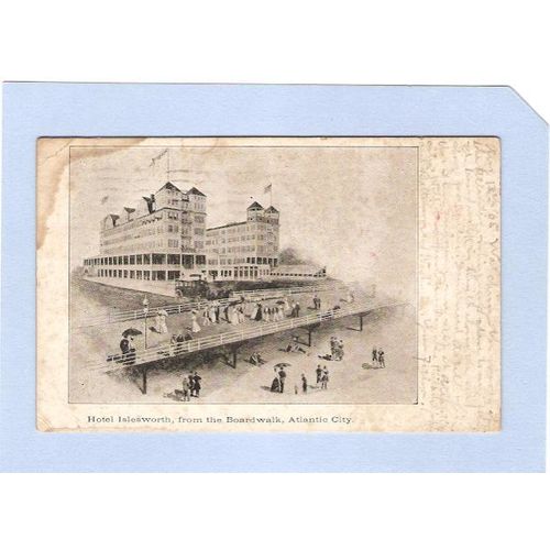 NJ Atlantic City Hotel Islesworth From The Boardwalk nj_box1~135