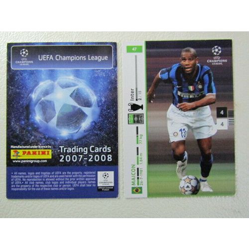 Panini UEFA 2007-2008 Champions League Football Card Variants (ef1)