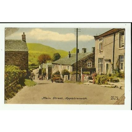 Yorkshire APPLETREEWICK Main Street Postcard (Frith APW.3)