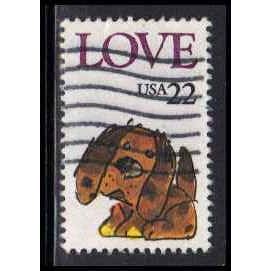 Used 2202 22c Love Very Fine W2438