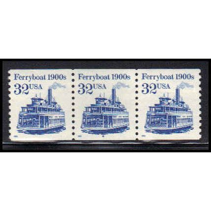 2466 32c Ferryboat Very Fine MNH SG PNC 4/3 PA2952