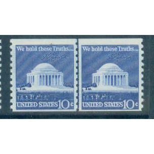 1520 10c Jefferson Memorial Fine MNH CLP B0821