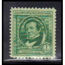 859 1c Washington Irving Fine MNH KA2194