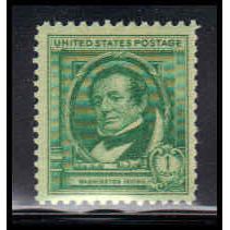 859 1c Washington Irving Fine MNH KA2199