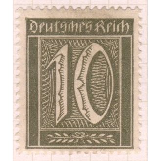 Germany 1921 - SG154 - 10pf olive - Numeral - unused