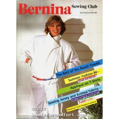 Bernina Sewing Club Spring/Summer 84