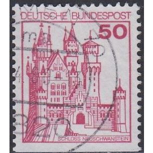 GERMANY, 1977 50pf Castle, SG 1808 (Scott #1236) fine used.