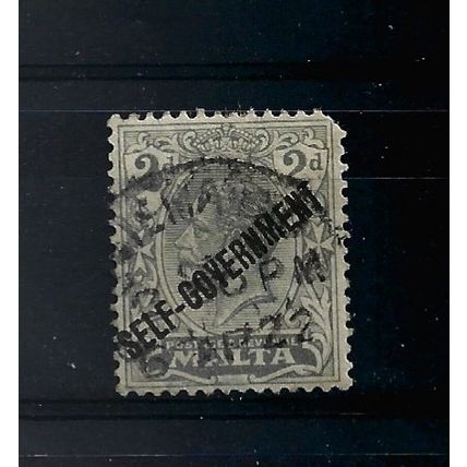 Malta.SG117 2d Grey.Fine Used.Apr25