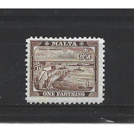 Malta.SG217 1/4d Grand Harbour,Valletta.Mounted Mint.Apr25n