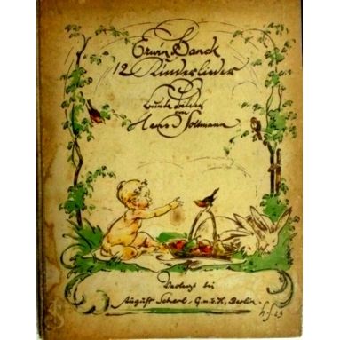 12 Kinderlieder. Mit Illustrationen von Hans Soltmann by Erwin Banck