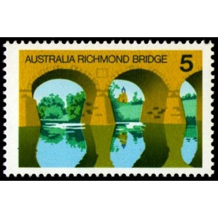 Australia 1976 5c Scenery Richmond Bridge MNH - SG 627