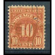 Used J84 10c Postage Due Just Clears WA1438
