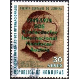 Honduras 1974. 30a Val Overprinted 50a. International Child Education. Fine Used