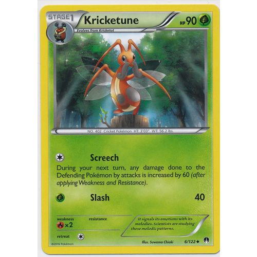 Pokemon XY BREAKPoint #006/122 Kricketune
