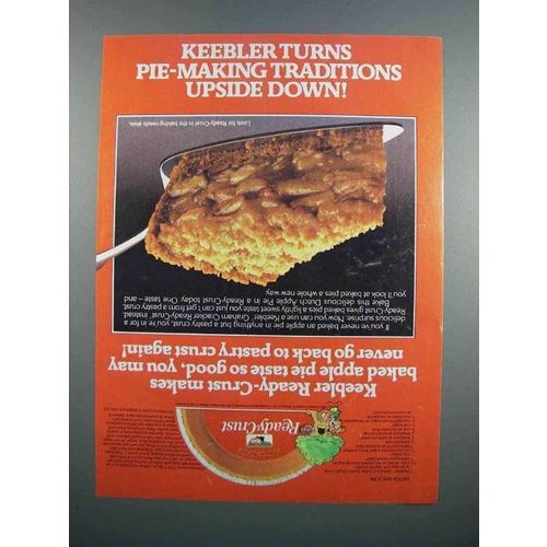 1983 Keebler Ready-Crust Ad - Dutch Apple Pie Recipe