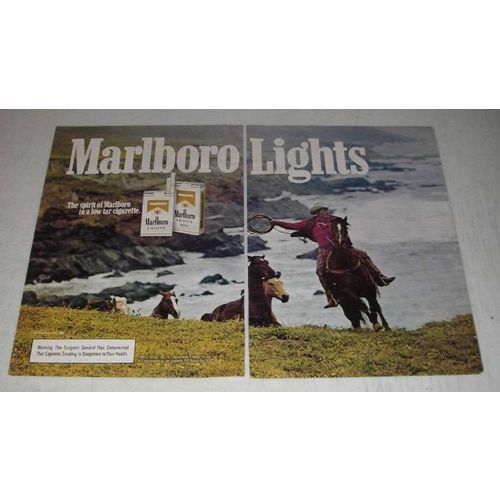 1983 Marlboro Lights cigarettes Ad - Marlboro Lights