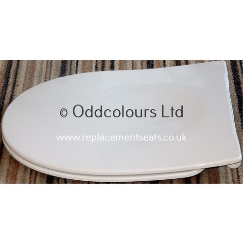 Pressalit 300 Slim Soft Close Seat, cover and hinges 1014000 DG6999