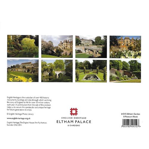 64315: Eltham Palace and Gardens: Folder of Eight Postcards.
