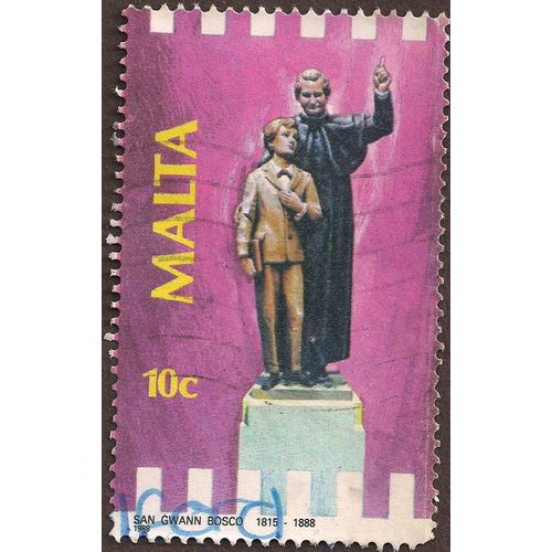 MALTA, San Gwann Bosco, pink 1988, 10c