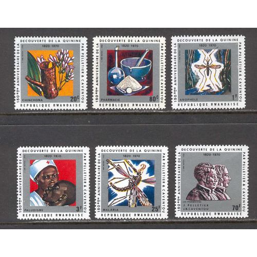 Rwanda 1970 Medicine - Malaria MNH