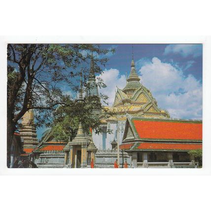 The Mondop Wat Pho Bangkok Postcard Thailand