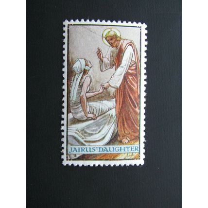 Gospel - Sunday School Religious Stamps - Faith Press Ect Variants (e36)