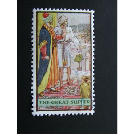 Gospel - Sunday School Religious Stamps - Faith Press Ect Variants (e36)