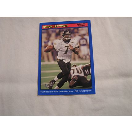 Byron Leftwich 2005 Bazooka BLUE NO. 77