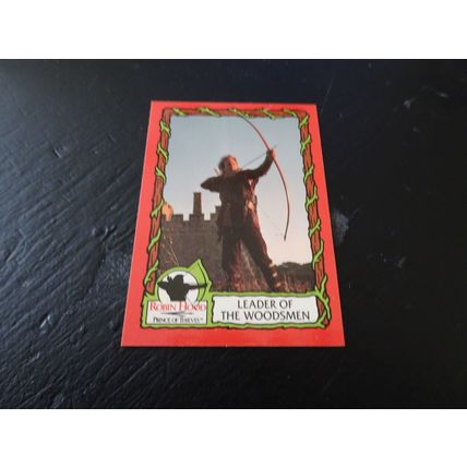 1991 Topps Robin Hood Prince of Thieves Card # 24 Leader Of The Woodsmen!