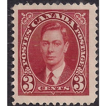Canada 1937 - 38 KGV1 3ct Scarlet Unused No Gum SG 359 ( C570 )