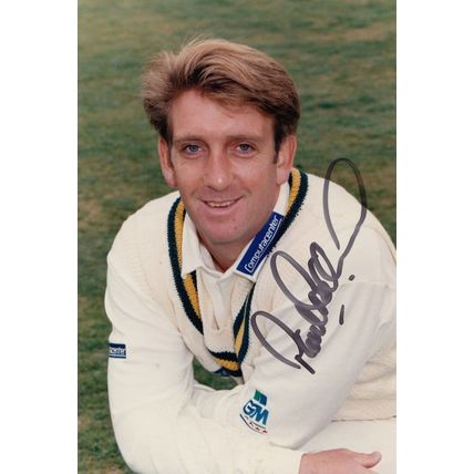 Paul Pollard Nottinghamshire Worcestershire Cricketer Cricket Hand Signed Photo