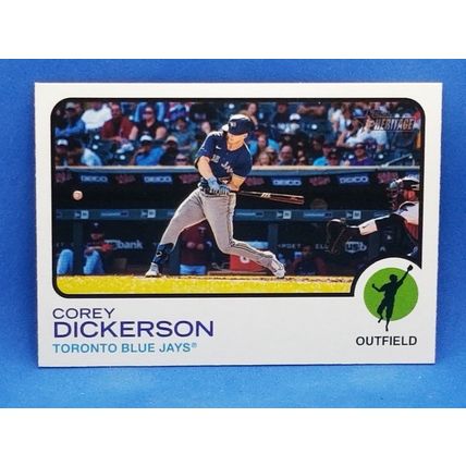 2022 Topps Heritage #306 Corey Dickerson