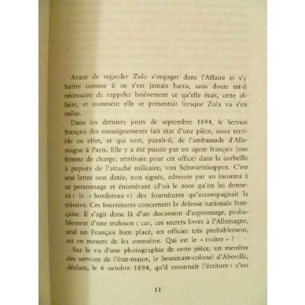 RARE J'ACCUSE & LA VERITE EN MARCHE de/by EMILE ZOLA EN FRANCAIS FRENCH VERSION