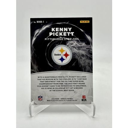 2022 Donruss White Hot Rookies Kenny Pickett