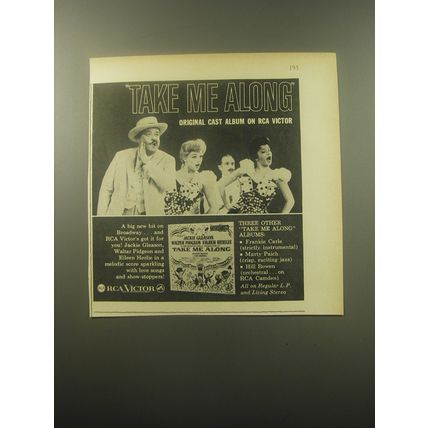 1959 RCA Victor Music Album Advertisement - Take Me Along