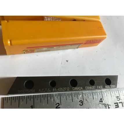 LOT 5 SANDVIK INSERT TOOL BIT CLAMP LATHE 949315084 EXT. FACE,A-4352B11,EM