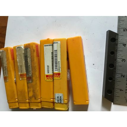 LOT 5 SANDVIK INSERT TOOL BIT CLAMP LATHE 949315084 EXT. FACE,A-4352B11,EM