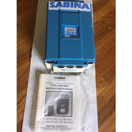 Sabina 77363/D9592130075 AC Inverter 7.5 HP 230 VAC 3 Ph,9592 SVC,77363,TN