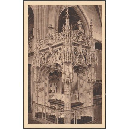 Mausolée de Marguerite d'Autriche, Bourg-en-Bresse, c.1920 - Braun & Cie CPA