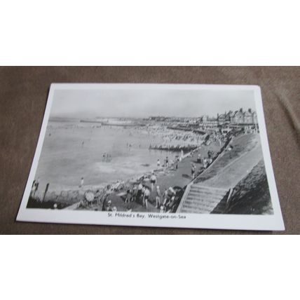 AH&S real photo Postcard - St Mildred's Bay, Westgate on Sea -Thanet, Kent