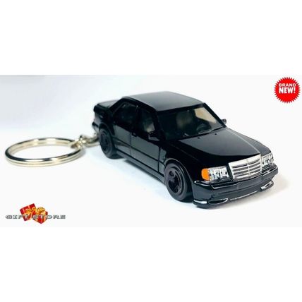 VERY RARE KEYCHAIN BLACK MERCEDES E CLASS AMG CUSTOM Ltd. Ed. GREAT GIFT