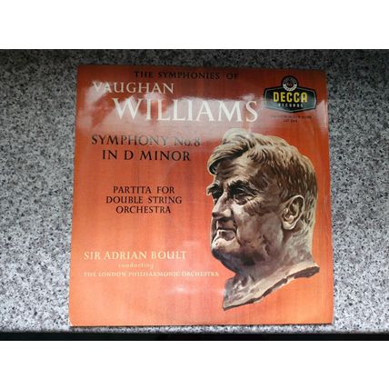 Ralph Vaughan Williams – A Pastoral Symphony (LXT2787) 1962 (LP)