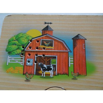 Puzzle - Melissa and Doug Wooden Sound Puzzle - #268 - Farm Animals