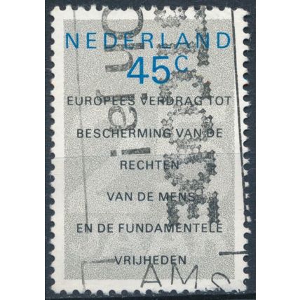 Human Rights Treaty - Netherlands 1978 - F H - MiNr 1119