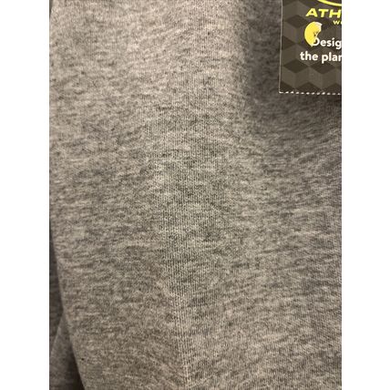 Athletic Works Boys Knit Jogger Track Pants Gray & Black Choose Your Size