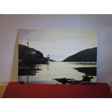 SOLVA HARBOUR, PEMBROKESHIRE unused postcard by Jacki Sime =