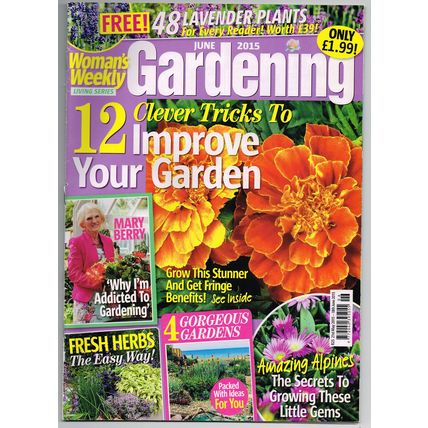 Woman's Weekly Gardening Magazine June 2015 Living Series