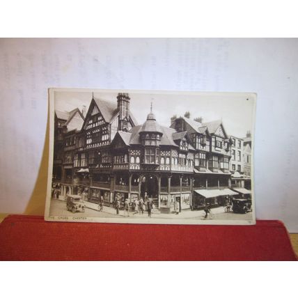 THE CROSS, CHESTER, CHESHIRE used vintage postcard by J. Salmon =